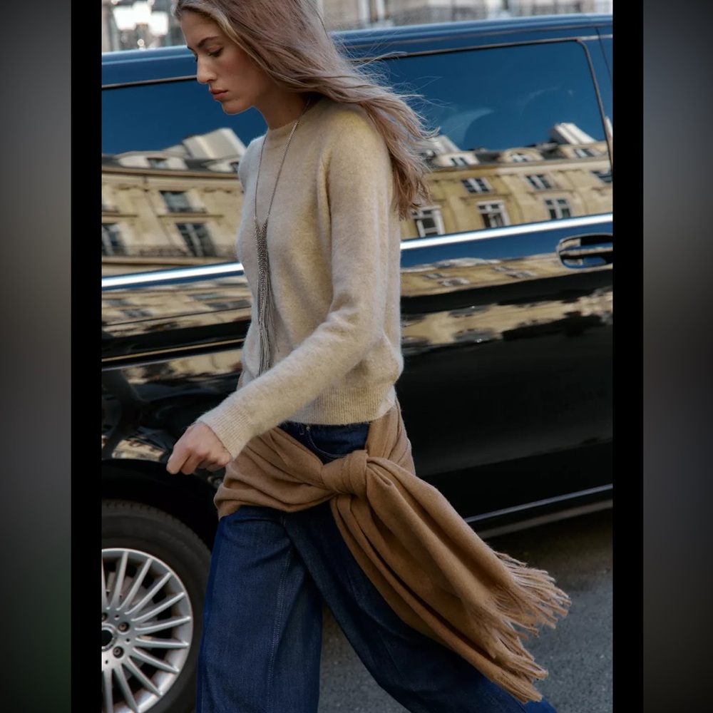 Zara wool and alpahaca blend sweater - Picture 13 of 13